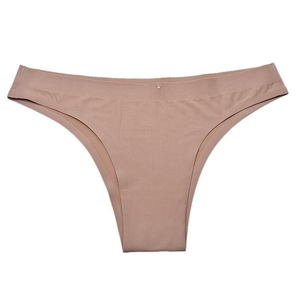 2016 Women Invisible Sexy Underwear Thong Cotton Spandex Seamless Panties Shorts