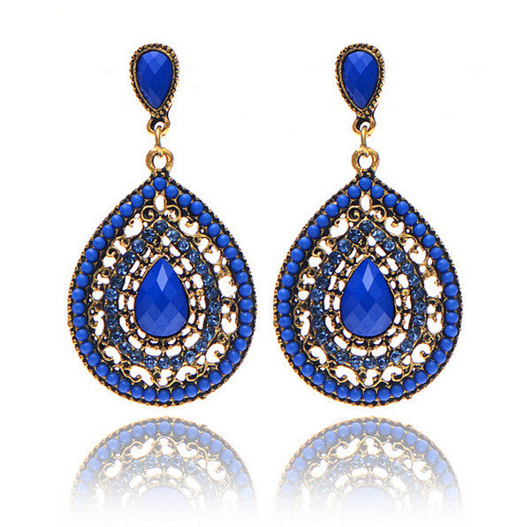 Bohemian style New Fashion  Earrings Unique Design Fashion Jewelry Wedding Gift 6 Colors