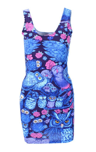EAST KNITTING 2017 Women summer dress X-193 neon Leopard striped print women fashion dresses punk bodycon brand dress