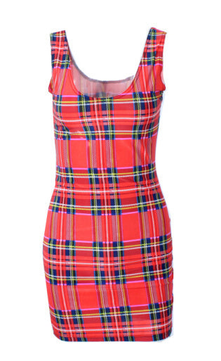 EAST KNITTING 2017 Women summer dress X-193 neon Leopard striped print women fashion dresses punk bodycon brand dress