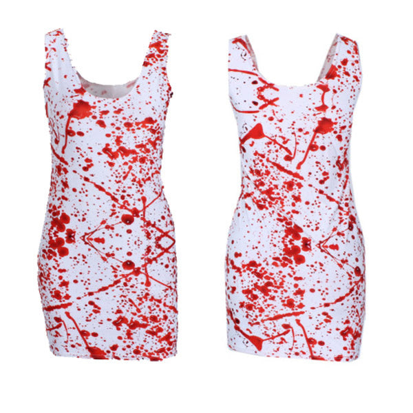 EAST KNITTING 2017 New Summer Women Dress Celeb Bodycon Dress Splash Floral Print Sleeveless Midi Dresses Ladies Casual Vestidos