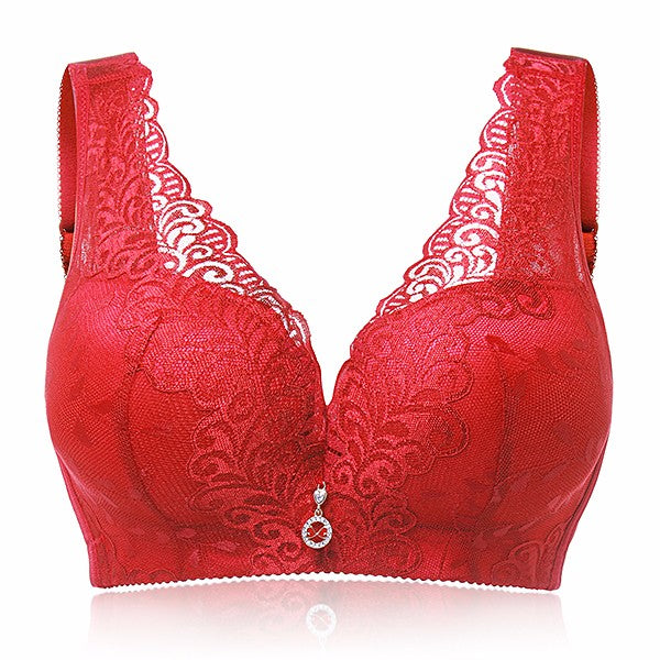 Fashion Bralette Sexy Women Lace Push Up Bra Large Size Wireless Underwear Brassiere Adjustable Thin  Bra Lingerie
