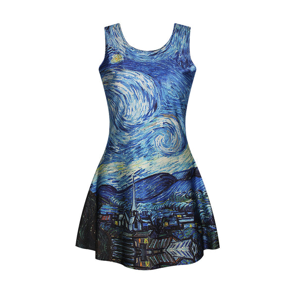 EAST KNITTING Women Spring Summer Style Fashion Slim Dresses Tardis Play Dress Casual Sexy Dress Vestido