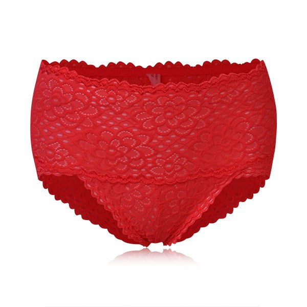 Women High Waist Bamboo Fiber Underwear Briefs Sexy Slim Underwear Panties Thong Lace Hollow Out Ladies Panties Seamless Briefs