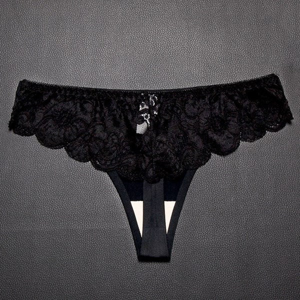 Sexy Women Lace Panties Seamless Low Waist Thongs Breathable Transparent Temptation T-back Lingerie Underwear 6 Colors