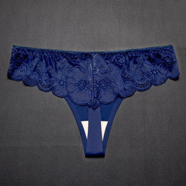 Sexy Women Lace Panties Seamless Low Waist Thongs Breathable Transparent Temptation T-back Lingerie Underwear 6 Colors