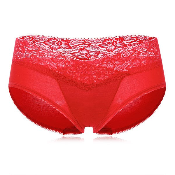 Women Sexy Underwear Panties Hips Up Soft Briefs Modal Lace Breathable Seamless Elastic Underpants  Lingerie