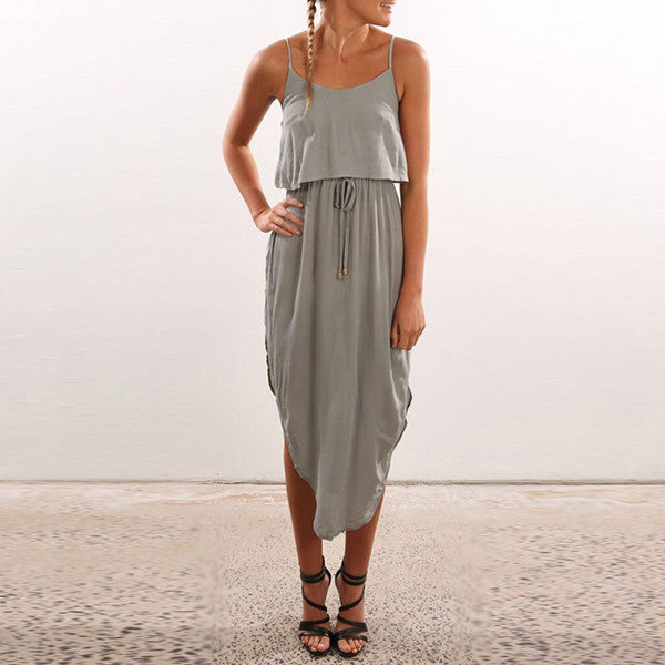 2017 Fashion Elegant Women Summer Dress Sexy Casual