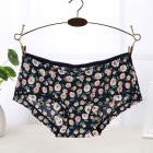 Summer Soft Seamless Briefs Underwear Women Sexy Underpants Lingerie Briefs Hipster Underwear Ultra-thin Comfort Panties