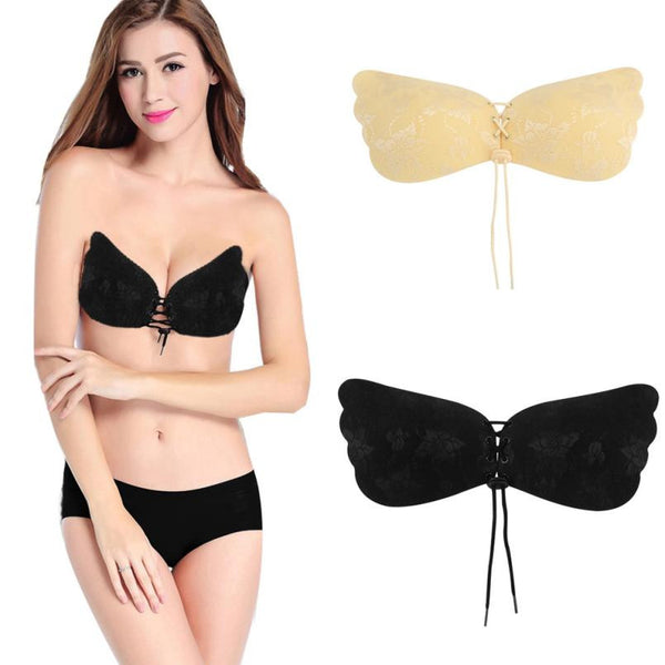 Invisible, Strapless Push-up Bra