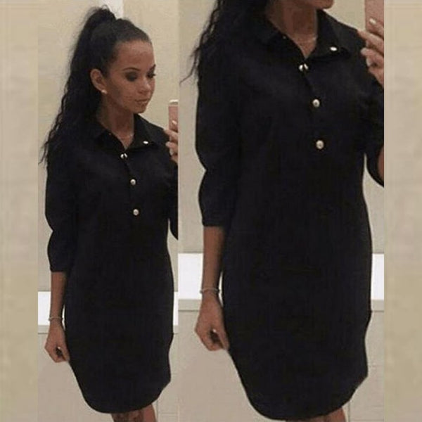 2017 Fashion Shirt Dress Women Summer Vestidos De Festa Lapal Long Sleeve Dress Sashes Mini Short Casual Dress Long Soild Shirts