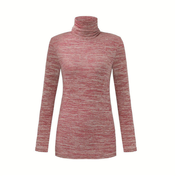 ZANZEA 2017 Fashion Women Casual Knitted Pullover Sweater High Neck Long Sleeve Slim Fit Jumper Tops Casual Blusas Plus Size 3XL