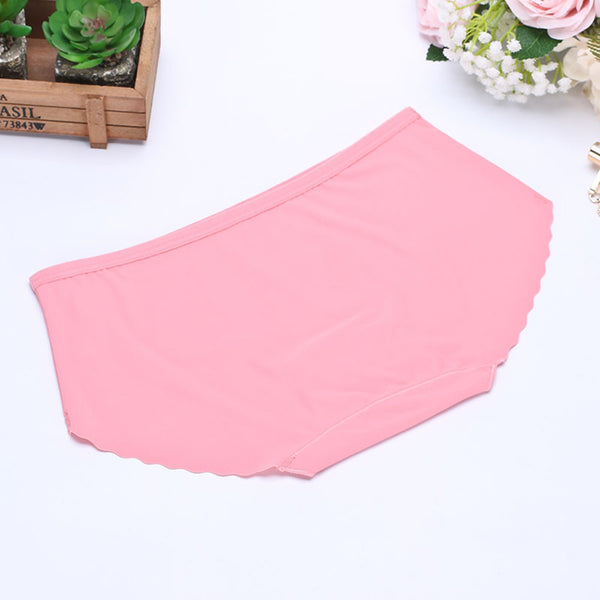 Women Soft Underpants Seamless Lingerie Briefs Hipster Underwear Panties BG