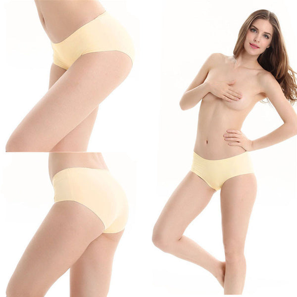 Women Seamless Lingerie Briefs Hipster Underwear Panties Underpants WH/M