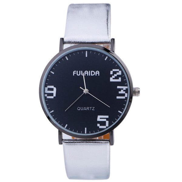Neutral Simple Fashion Leather Quartz Wrist Watch