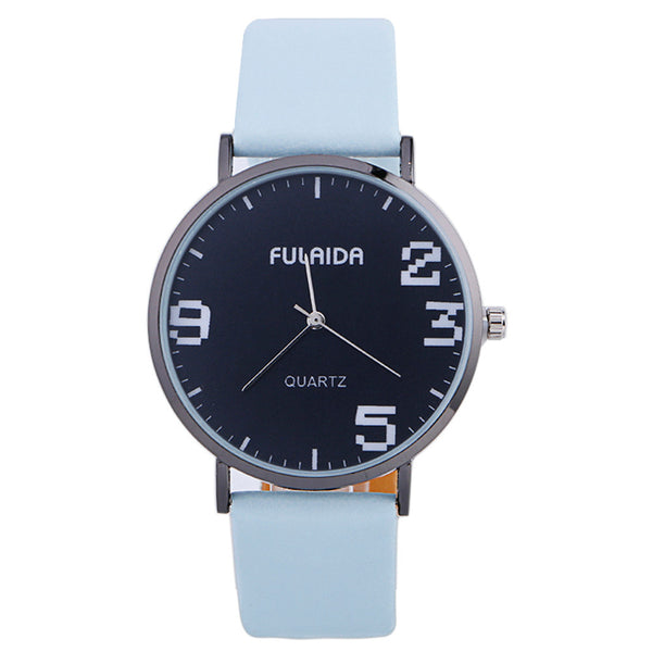 Neutral Simple Fashion Leather Quartz Wrist Watch