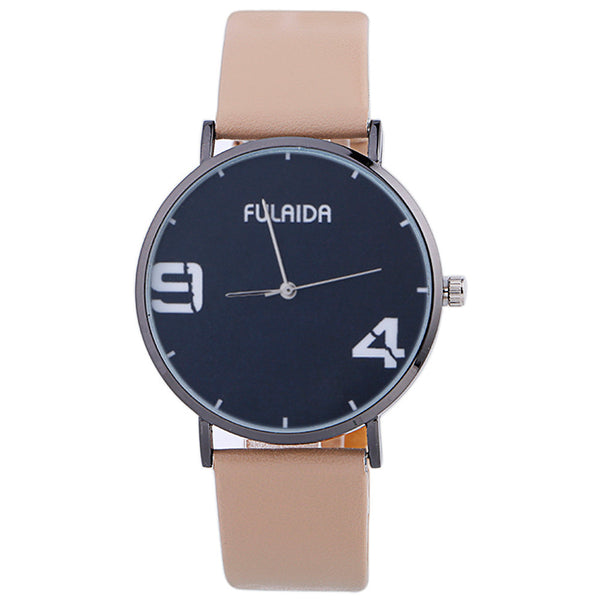 Neutral Simple Fashion Leather Quartz Wrist Watch