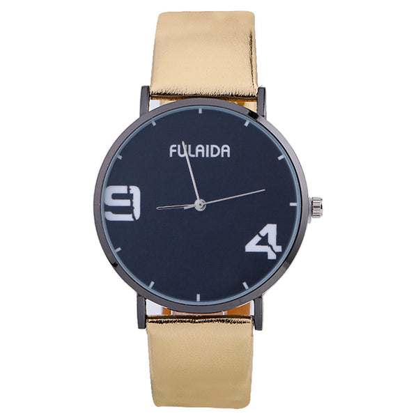 Neutral Simple Fashion Leather Quartz Wrist Watch
