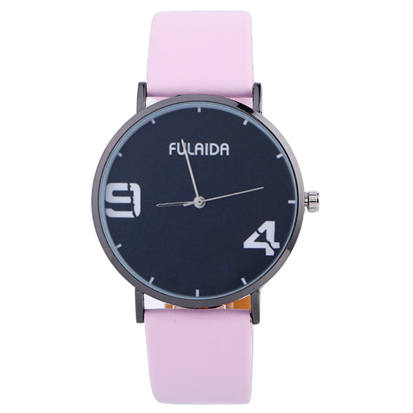 Neutral Simple Fashion Leather Quartz Wrist Watch