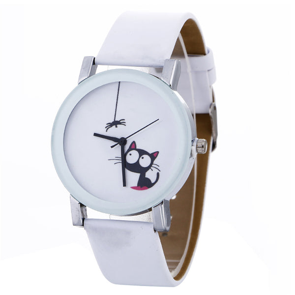 Neutral Simple Fashion Leather Quartz Wrist Watch