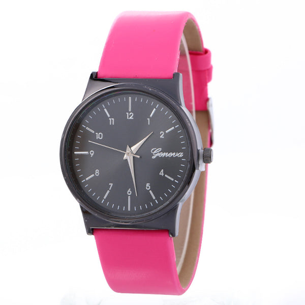 New Simple Fashion Neutral Leather Watch