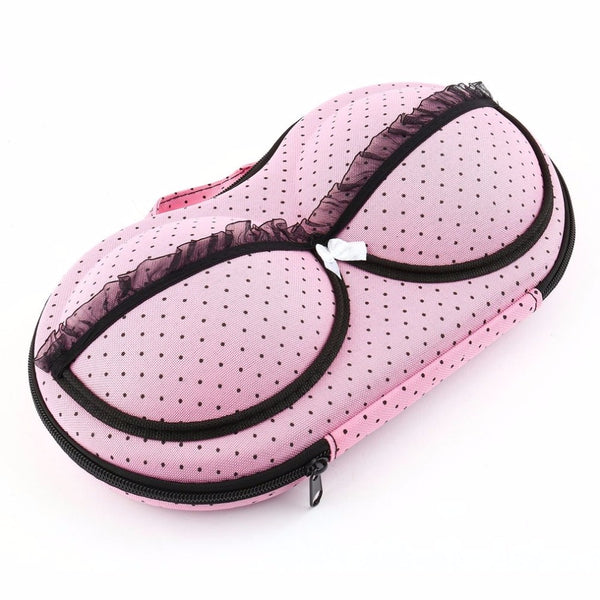 2017 Women Portable Bra Storage Box Protect Bra Organizer Container Underwear Lingerie Travel Storage Bag Case for Clothes